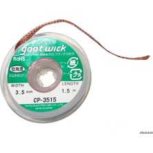 Goot Wick Gootwick 3515 Lehim Çekme Teli 3.5 mm 10 Adet
