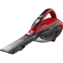 Black & Decker Dva315J 16.2Wh 10.8V 1,5Ah Li-İon Kuru El Tipi Şarjlı Süpürge Kırmızı