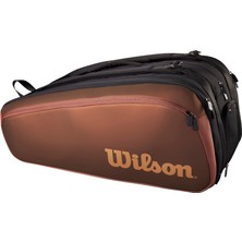 Wilson Pro Staff V14 Süper Tur Tenis Raketi Çantası - Kahverengi