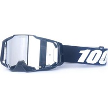 %100 Armega C5 Gri Goggle
