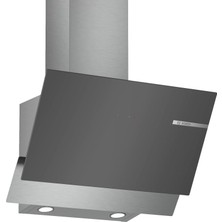 Bosch DWK65AD70R Antrasit Cam Eğimli 60 cm Duvar Tipi Davlumbaz Elektronik Kontrol ile Şık Tasarım