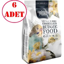 Nature Plan Kabuksuz Muhabbet Kuşu Yemi 400 gr 6 Ad Dengeli Beslenme ve Temizlik Avantajı