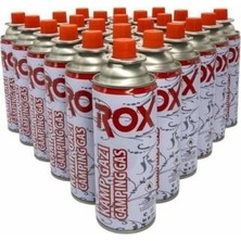 Rox Kamp Ocağı Gazı Valfli Kartuş 227GR - 3 Adet Kompakt Tasarım ve Güvenli Kullanım