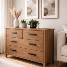 Höger Alüminyum Mobilya Gün Kulp 16cm Mat Siyah