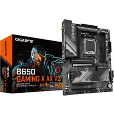 Gıgabyte B650 Gamıng x Ax V2 Am5 Ddr5 6600MHZ(OC) Pcıe 4.0 Dual M.2 Nvme Wifi 6e + Bt 2.5gbe Lan Atx Gaming Anakart
