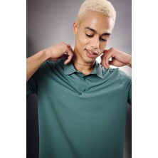 DeFacto Çabuk Kuruyan Slim Fit Kısa Kollu Polo Tişört G1035AX26SP
