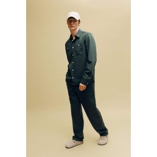 DeFacto Relaxed Fit Rahat Kalıp Normal Bel Boru Paça Pantolon H1439AX26SP