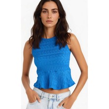 DeFacto Slim Fit Bisiklet Yaka Bürümcük Atlet F6277AX25SM