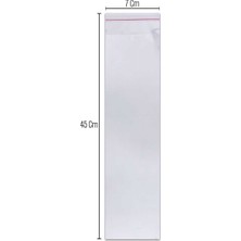 7*45 Bantlı OPP (Parlak-Şeffaf) Jelatin 1000 Adet
