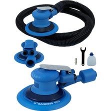 Optivex Orbital Havalı Zımpara Makinesi 12000 Devir Araç Kavisli Yüzey Zımpara 8 Bar