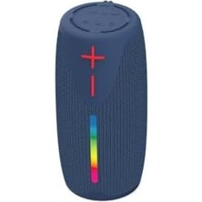 8W 2000 Mah Taşınabilir Bluetooth Hoparlör Mavi BTS-180