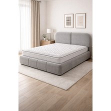 Mersanto Milano Bazalı Yatak Seti – Modern Sandıklı Depolamalı Çift Kişilik Yatak