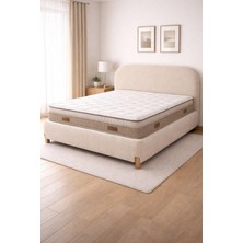 Mersanto Como Bazalı Yatak Seti – Modern Sandıklı Depolamalı Çift Kişilik Yatak