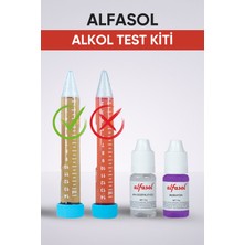Alfasol Alkol Test Kiti (20 Kullanımlık)