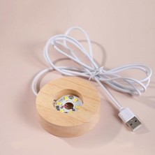 Adoz Shopping Kristal Küre Gece Lambası