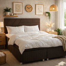 Mersanto Leto Bazalı Yatak Seti – Modern Sandıklı Depolamalı Çift Kişilik Yatak