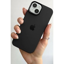 Iphone 15 Uyumlu Kılıf Logolu Lansman Soft Yumuşak Içi Kadife Silikon Kapak