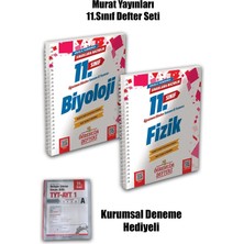 Murat Yayınları 2026 Yeni Baskı 11.sınıf Biyoloji - Fizik Öğrencim Defteri | 2'li Set