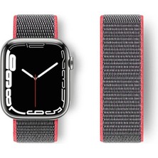 Akinco Watch 38MM Hasırlı Cırtcırtlı Kordon - Pembe