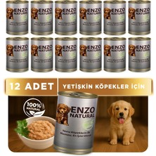 Enzo Natural Yavru Yaş Köpek Maması 410 gr X12