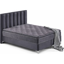 Mersanto Dongo Bazalı Yatak Seti – Modern Sandıklı Depolamalı Çift Kişilik Yatak