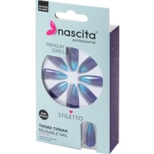 Adoz Shopping 24'lü Stiletto Renkli Takma Tırnak - 188