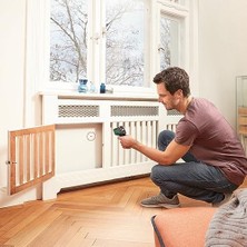 Adoz Shopping & Advancedtemp Sıcaklık Ölçer (-30°c ile +500°C Arasında Ölçüm Aralığı, Isı Köprüsü Tespiti, Kolay Okunan LED Ekran, Geri Dönüştürülmüş Karton Kutu)