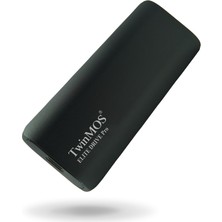 Verto Twinmos PSSD1TBEDP, 1tb, Taşınabilir External Ssd, USB 3.2, Type-C (Dark Gray)