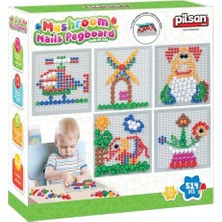 Adoz Shopping Eğitici Mantarcık ve Düğmeler (514 Parça) (Yeni)