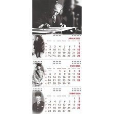 2026 Atatürk Gemici Duvar Takvimi - Imza