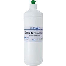 Multiplus Distile Su 1 lt Alkolsüz Sıvı Özellikli Tıbbi Alanda Kullanım İçin Uygun