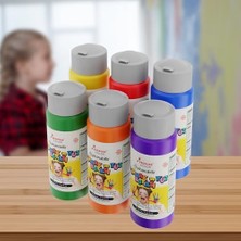 Adoz Shopping Ara Renkler Parmak Boyası 6'lı Set 6X60 ml