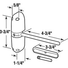Adoz Shopping KC16HD Diecast Spring Closer