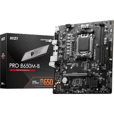 Adoz Shopping Msı Pro B650M-B Ddr5 Amd B650 Am5 Soket Ddr5 6800+(OC) Mhz Matx Anakart