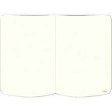 Adoz Shopping Kumaş Defter Çizgili Lastikli Zebra