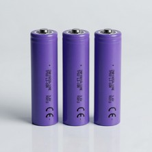 Tenpower 3200 Mah 18650 Başlı Pil Li-Ion 3.7V 3200MAH INR18650-32HE Pozitif Kutup Başlıklı