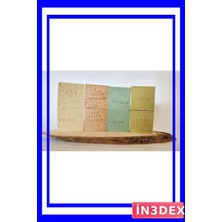 İn3dex 8 Adet Karışık Bitkisel Sabunlar Cilt Temizliği Bakımı