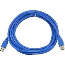 Adoz Shopping 5 Metre Erkek Erkek USB 3.0 Kablo 5 Metre USB 3.0 Kablo Erkek Erkek USB 3.0 Kablo