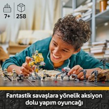 Adoz Shopping 327. Star Corps Klon Trooper Savaş Paketi 75431 – 7 Yaş ve Üzeri Çocuklar Için Yaratıcı Oyun Deneyimi Sunan Askeri Araç ve Silah Içeren Model Oyuncak Yapım Seti (258 Parça)