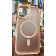 Cepx Iphone  16 Kamera Korumalı  Mat Magsafe Wireless Şarj Destekli Renkli 45653