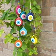 Adoz Shopping 7'li Nazarlık Nazar Boncuğu Balkon Bahçe Duvar Dekor Ev Ofis Hediyesi