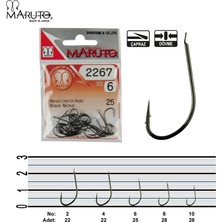 Maruto 2267 Black Nikel Olta Iğnesi