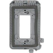 Adoz Shopping ML500G Tek Takım Yatay/dikey Montaj Hava Koşullarına Dayanıklı Genişletilebilir Düşük Profil Kullanım Sırasında Ekstra Hizmet Kapağı, Gri Kaplama