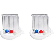 Sağlıklı Nefes Egzersiz Cihazı, 3 Top, 2'li Set
