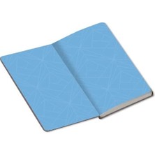 Adoz Shopping Mermer Defter Çizgili Siyah 17X24CM