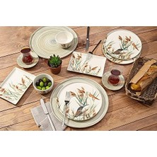 Adoz Shopping Pelecanus 30 Parça 6 Kişilik Kahvaltı Takımı