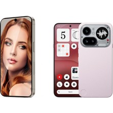 ECR MOBILE Nothing Phone 4A Pro ile Uyumlu Ayna (Mirror) 9h Kırılmaz Nano Ekran Koruyucu | Ekran Kapalıyken Ayna