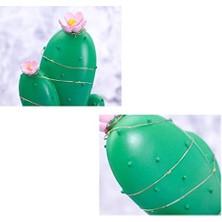 Adoz Shopping LED Işıklı Kaktüs Biblo Ev Dekorasyon ve Hediyelik Eşya LED Aydınlatma