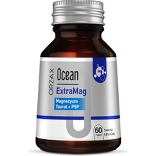 Ocean Extramag Magnezyum Taurat + P5P 60 Tablet