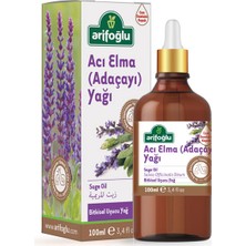 Arifoğlu Acı Elma (Adaçayı) Yağı 100 ml Unisex Kullanıma Uygun Etkili Bitkisel Uçucu Yağ